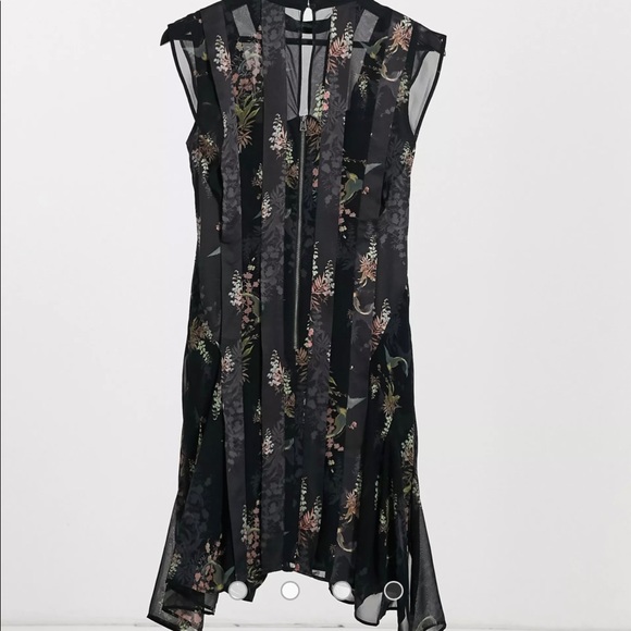 All Saints fleur Dress - Picture 6 of 9